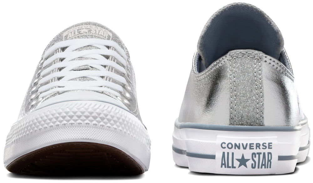 Converse metallic outlet trainers