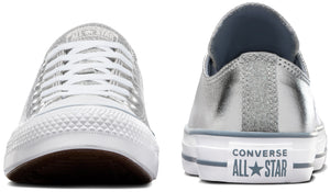 Converse Womens Chuck Taylor All Star Low Top Metallic Granite