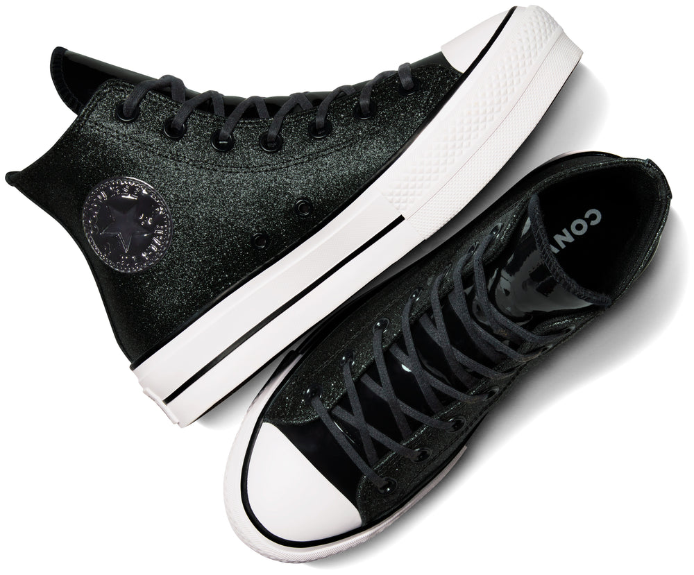 Converse Shoes Black Glitter Converse Chuck Taylor Converse Womens