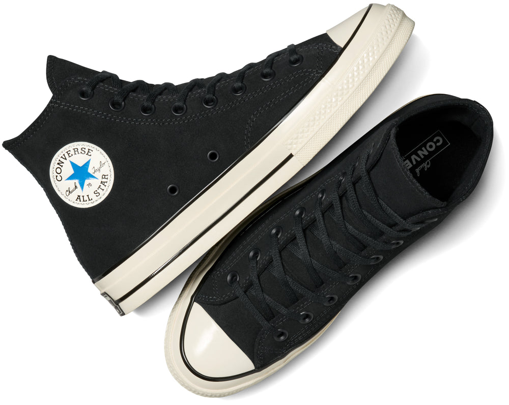 
            
                Load image into Gallery viewer, Converse Chuck Taylor All Star 1970s Hi Top Suede Black
            
        