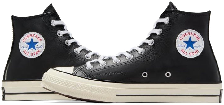 Converse Chuck Taylor All Star 1970s Hi Top Leather Black/White/Egret