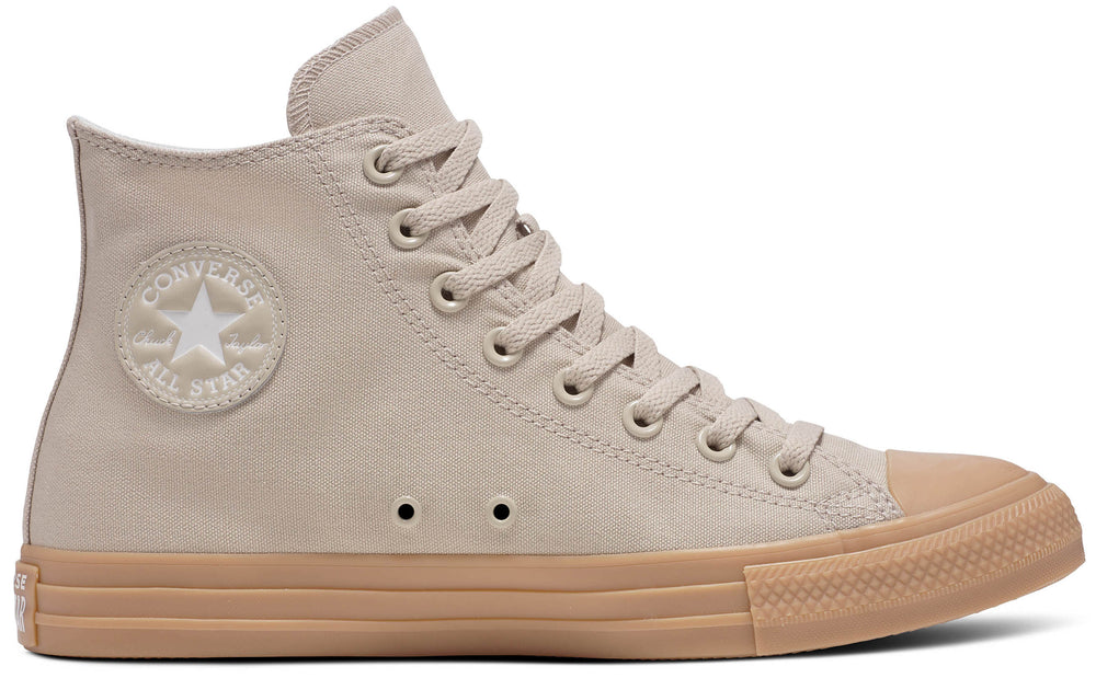 Converse Chuck Taylor All Star Hi Top Beach Stone Vintage White Baggins Shoes