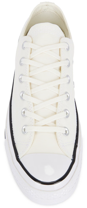 Converse Chuck Taylor All Star 1970s Low Top Multi-Stitch Cotton Egret/ White/ Vintage White