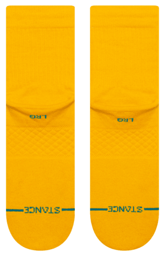 Stance Socks Unisex Icon Quarter Yellow