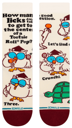 Stance Socks Unisex Tootsie Pop Mr. Owl