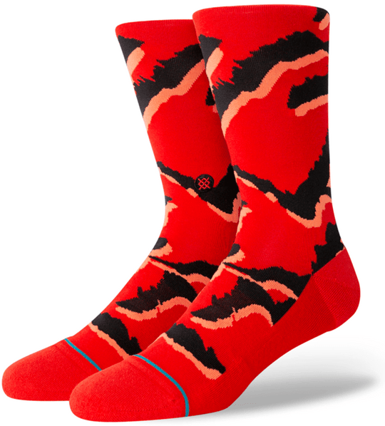 Stance Socks Unisex Pelter Red