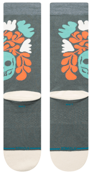 Stance Socks Unisex Skelly Nelly Teal