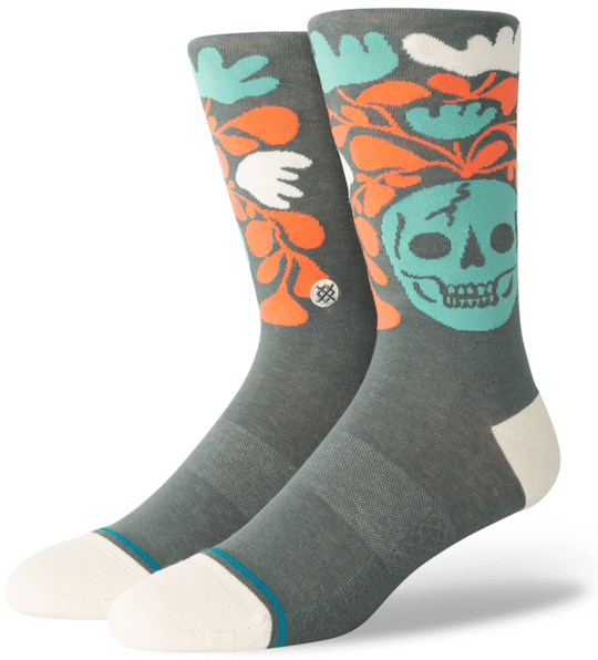Stance Socks Unisex Skelly Nelly Teal
