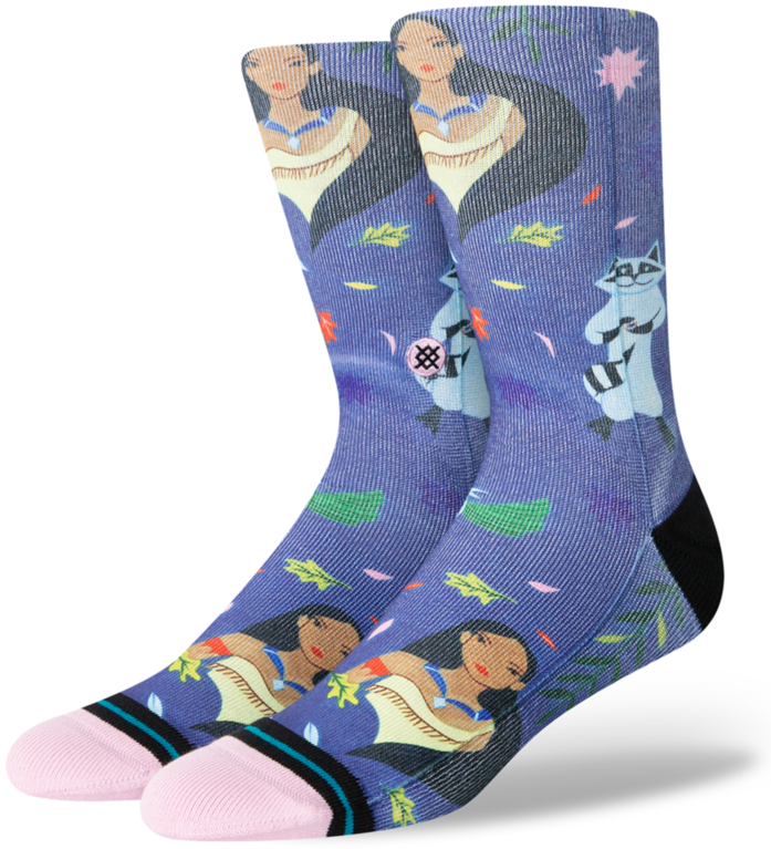Stance Socks Unisex Disney Pocahontas by Estee Lilac Ice