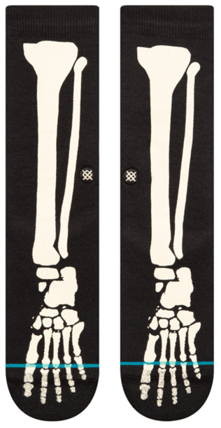 
            
                Load image into Gallery viewer, Stance Socks Unisex Bones Crew Black
            
        