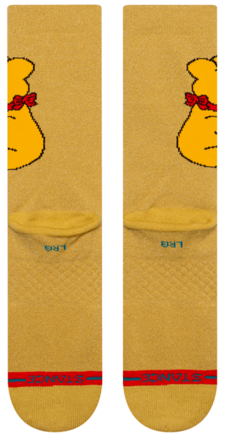 Stance Socks Unisex Haribo Gummie Bear Crew Gold