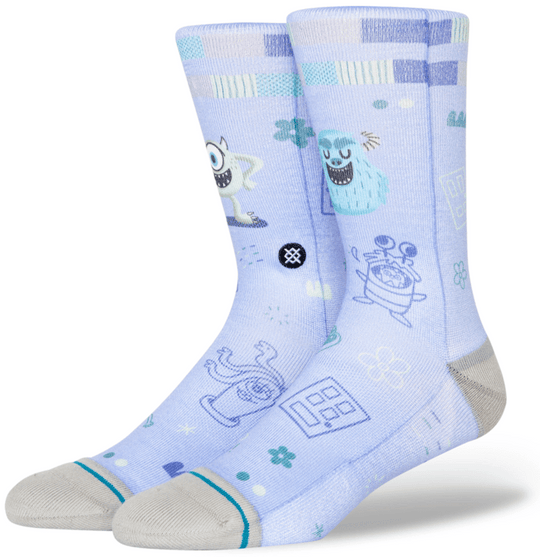 Stance Socks Unisex Disney Monsters, Inc. Crew Purple