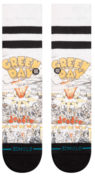 Stance Socks Unisex Green Day Basket Case
