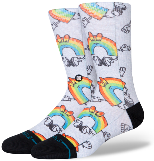 Stance Socks Unisex Vibeon Rainbow