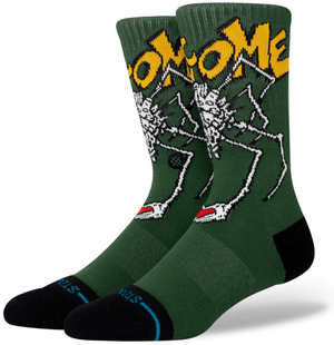 
            
                Load image into Gallery viewer, Stance Socks Unisex Welcome Wilbur Green
            
        