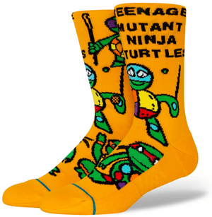 Stance Socks Unisex TMNT Tubular Crew Yellow