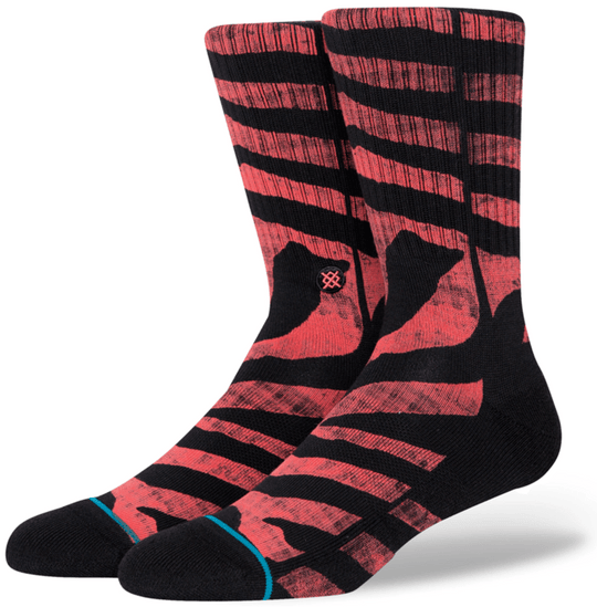 Stance Socks Unisex Voodue Crew Red