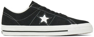 Converse One Star Pro Suede Low Top Black/Black/White