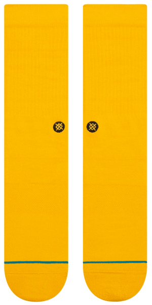 Stance Socks Unisex Icon Crew Yellow