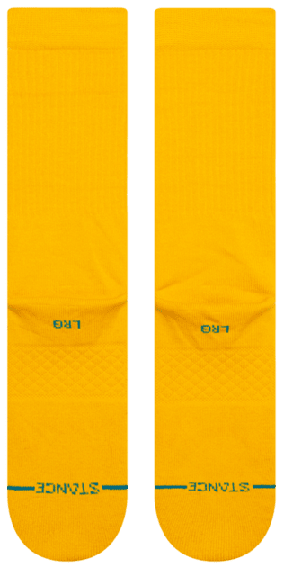 Stance Socks Unisex Icon Crew Yellow