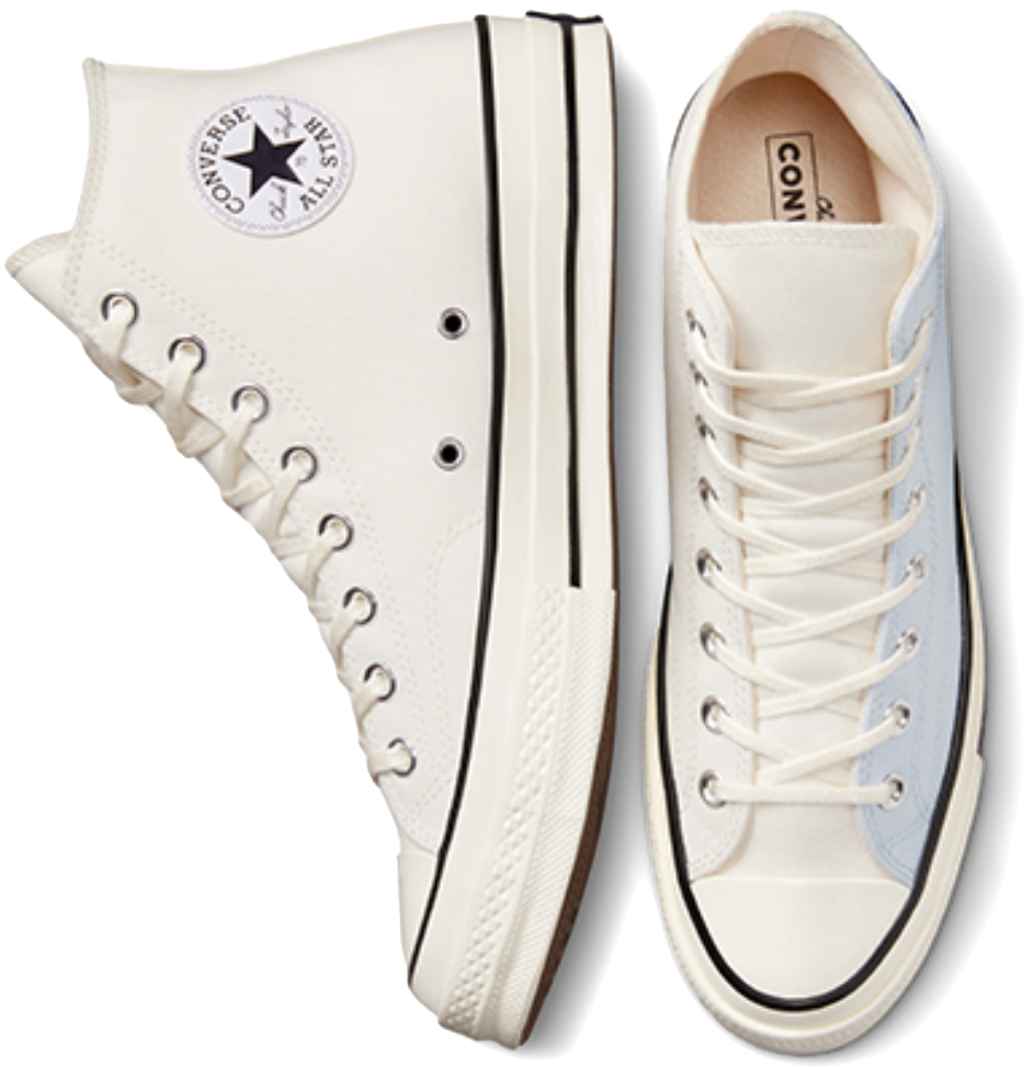 Converse Chuck Taylor All Star 1970s Hi Top Nautical Tri-Blocked Ghost ...