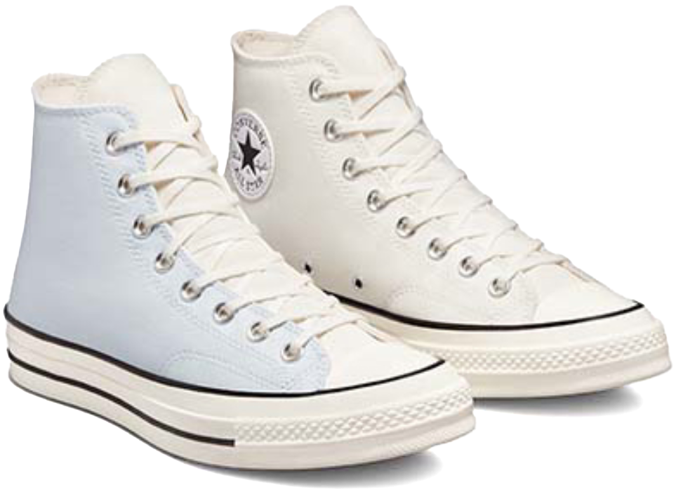 
            
                Load image into Gallery viewer, Converse Chuck Taylor All Star 1970s Hi Top Nautical Tri-Blocked Ghosted/Vintage White/Egret
            
        