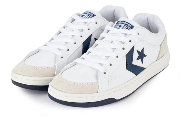 Converse Pro Blaze Classic Low Top White/Navy/Vaporous Gray