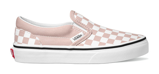 Vans Classic Slip-On Checkerboard Rose Smoke