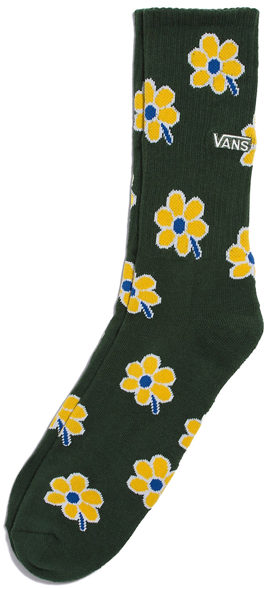 Vans Music Academy Crew Sock Mountain View Floral