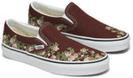 Vans Classic Slip-On Wallflower Bitter Chocolate