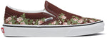 Vans Classic Slip-On Wallflower Bitter Chocolate