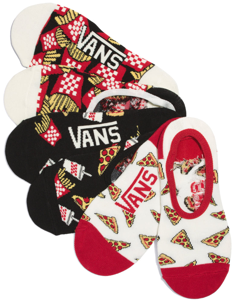 
            
                Load image into Gallery viewer, Vans Womens Canoodle Sock Pizza Party (W 6.5-10, 3 pk)
            
        
