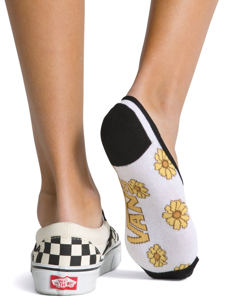 Vans Womens Canoodle Sock Sunflower/ Animash (W 6.5-10, 3pk)