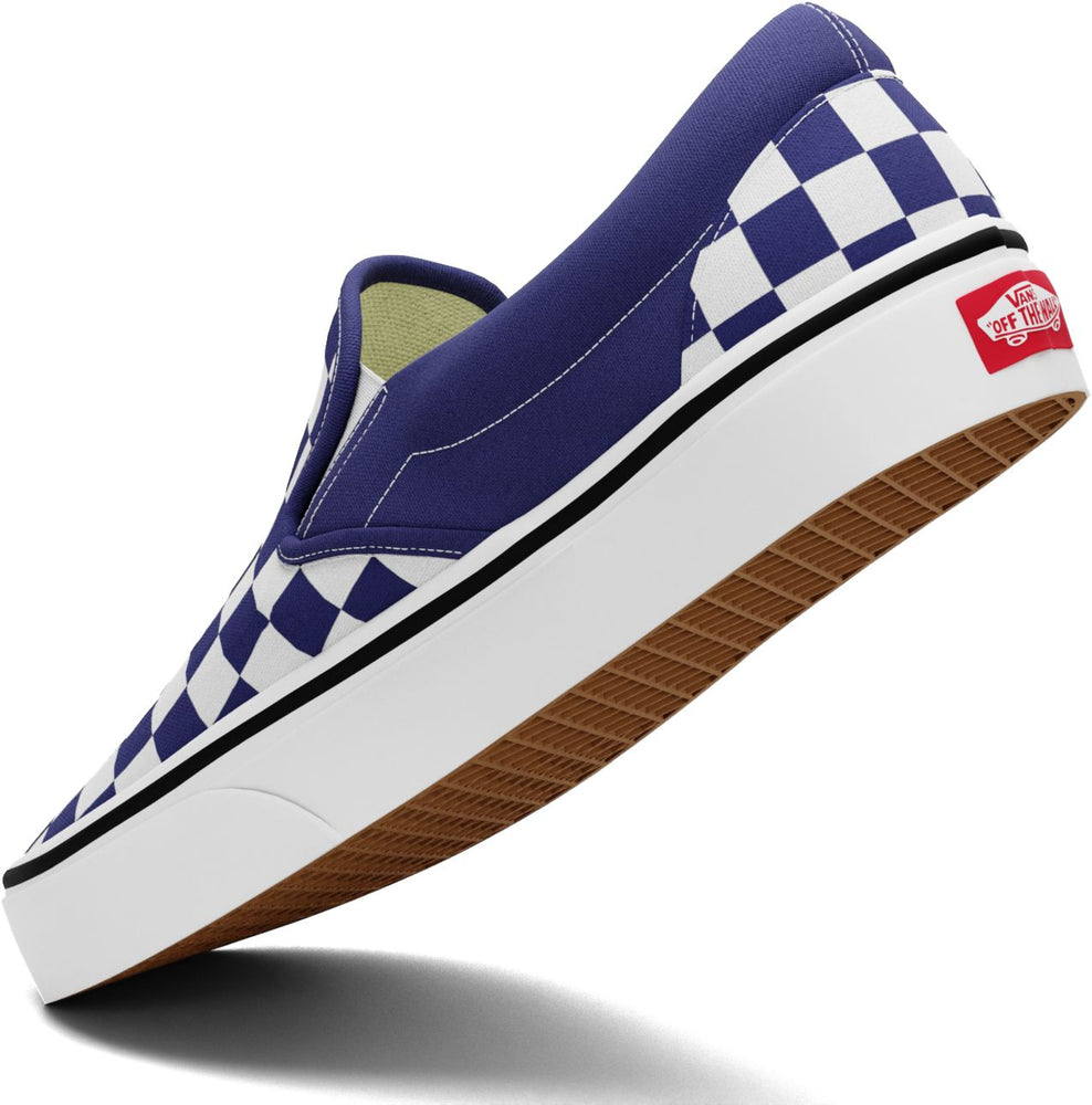 Vans Classic Slip-On Checkerboard Beacon Blue