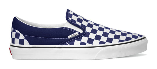 Vans Classic Slip-On Checkerboard Beacon Blue