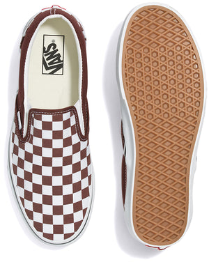 Vans Classic Slip-On Checkerboard Bitter Chocolate