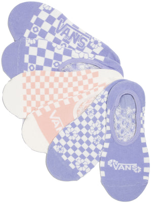 
            
                Load image into Gallery viewer, Vans Womens Canoodle Sock Fairlands Sweet Lavender (W 6.5-10, 3 Pk)
            
        