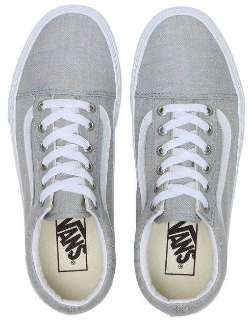 Vans Old Skool Summer Linen Dusty Blue