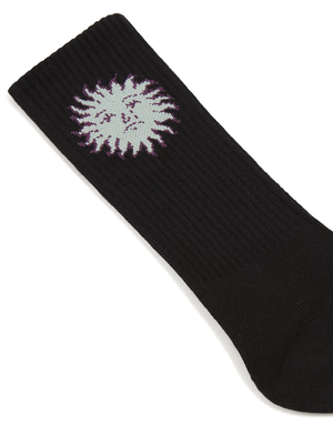 Vans Sunface Crew Sock Black