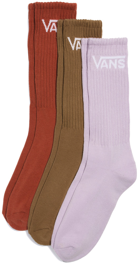 Vans Classic Crew Sock Burnt Henna  (3 pack)