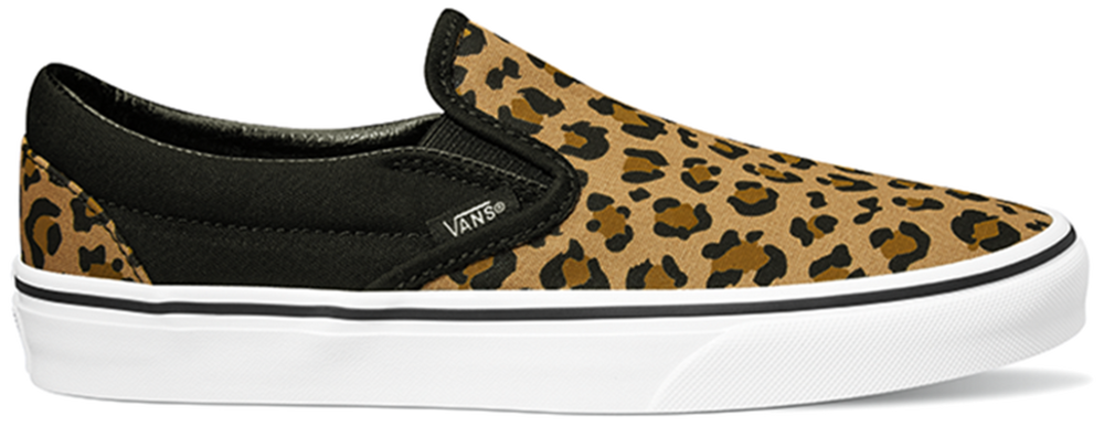 Vans Classic Slip-On Animalier Black