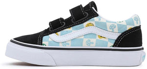 Vans Kids Old Skool V Melted Check Black/Multi