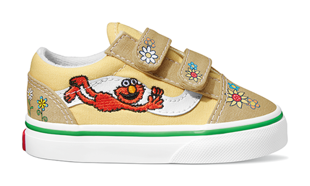 Vans Sesame Street Toddler Old Skool Natural Baggins Shoes