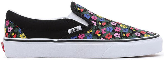 Vans Classic Slip-On Floral Black/White