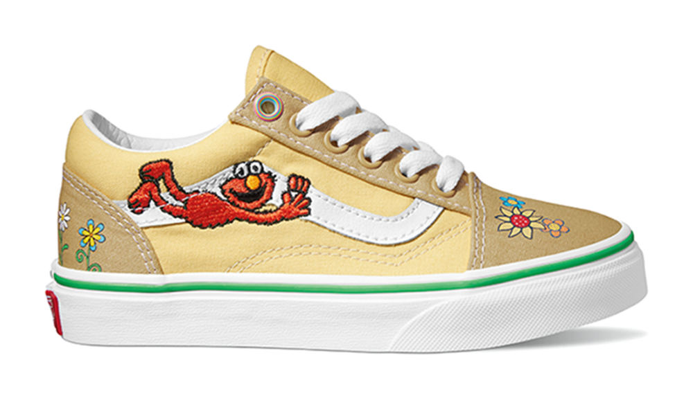 Vans Sesame Street Kids Old Skool Natural