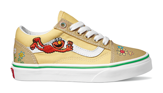 Vans Sesame Street Kids Old Skool Natural