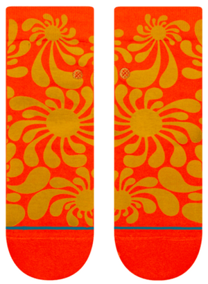 Stance Socks Women's Lauryn Alvarez Quarter Orange