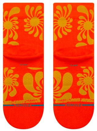 Stance Socks Women's Lauryn Alvarez Quarter Orange