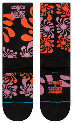 Stance Socks Women's Lauryn Alvarez Crew Black