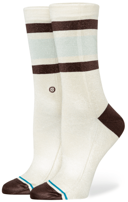 Stance Socks Women's Real Slick Boyd Crew Cream